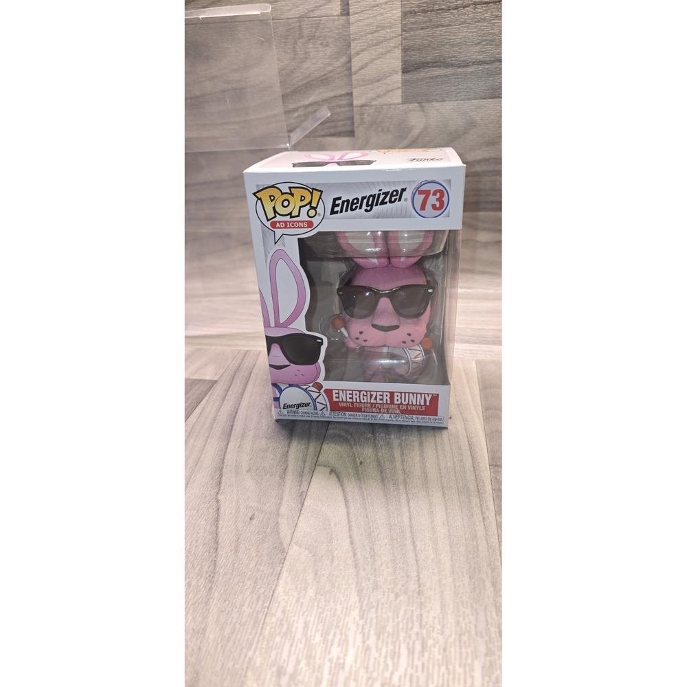 Funko Pop! Ad Icons #73 Energizer Bunny Flocked with Hard Protector Case